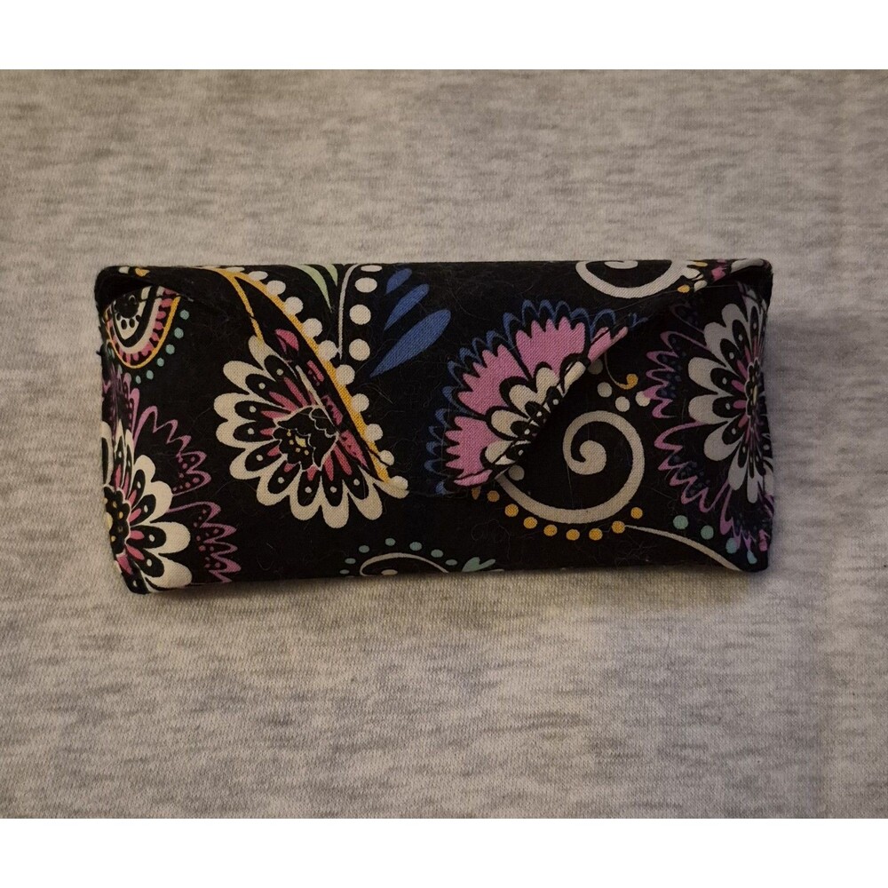 Vera Bradley Banana Swirl Women’s Floral Paisley Eyeglass Case